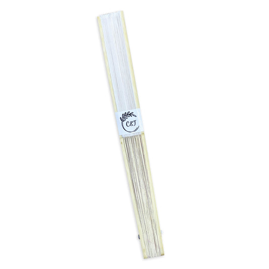 Abanico para Boda Personalizado -  Mod. 102 Media Luna 💍