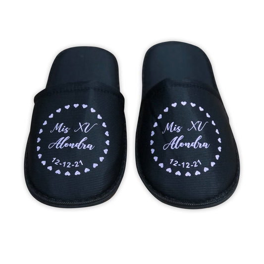 Pantufla Mod 141 XV Corazoncitos | Festiboda