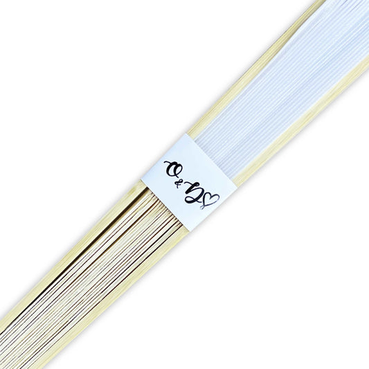 Abanico para Boda Personalizado -  Mod. 15 Siguiendo 💍 | Festibod