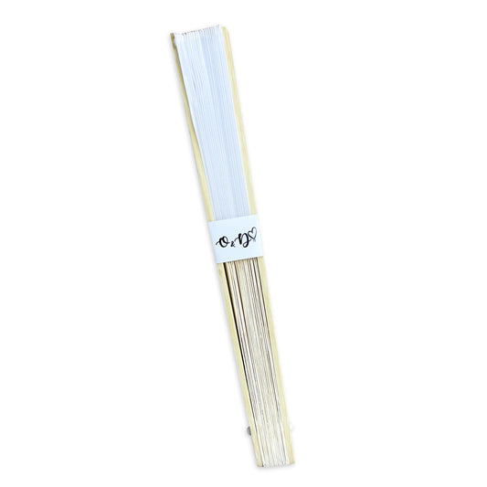 Abanico para Boda Personalizado -  Mod. 15 Siguiendo 💍 | Festibod