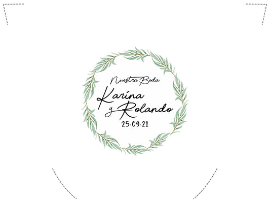 Pantufla Full Color Mod 181 Muerdago | Festiboda