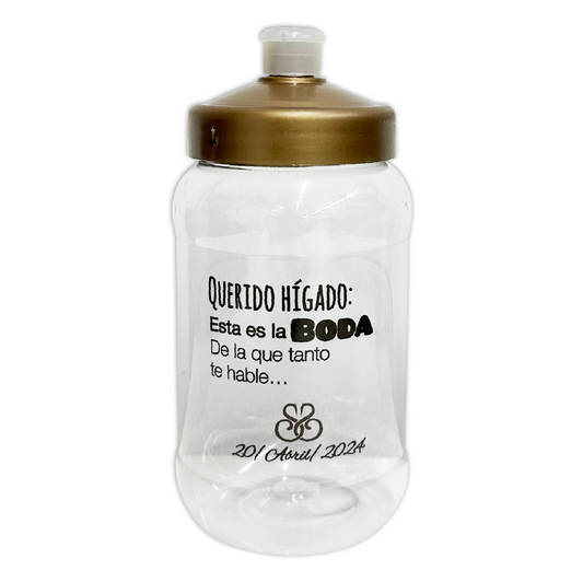 Cilindro para boda - Mod. #180 Hígado 💍 | Festiboda