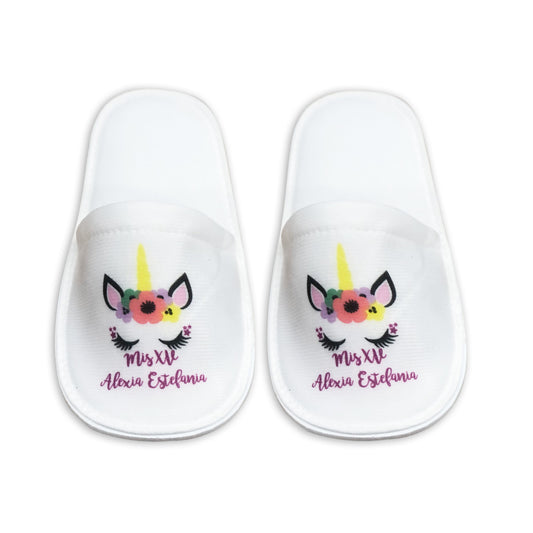 Pantufla Full Color Mod 182 Unicornio Soñador | Festiboda