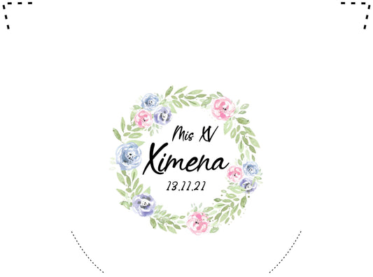 Pantufla Full Color Mod 197 Birthday | Festiboda