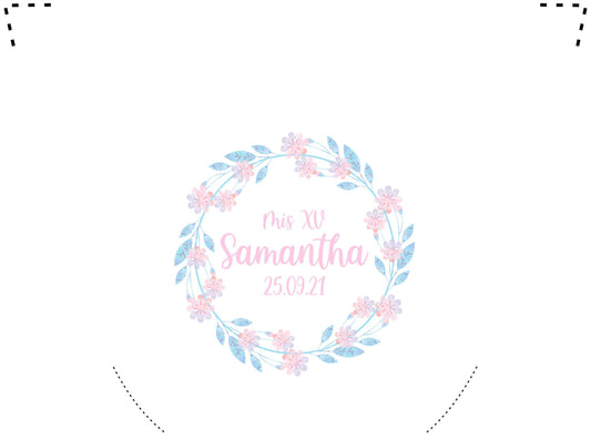 Pantufla Full Color Mod 181 Pasteles | Festiboda