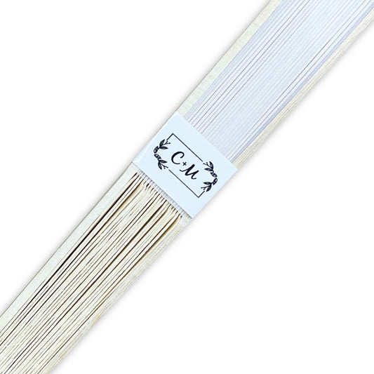 Abanico para Boda Personalizado -  Mod. 29 Rectángulo Flor 💍