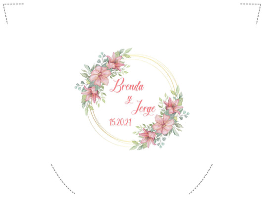 Pantufla Full Color Mod 183 Muchos circulos | Festiboda