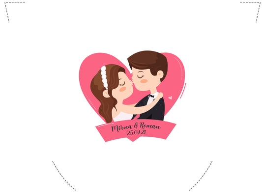 Pantufla Full Color Mod 177 Pareja a color | Festiboda