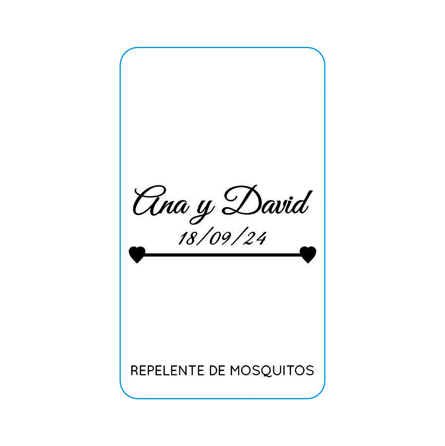 Repelente para Boda Personalizado – Mod. 26 Flecha