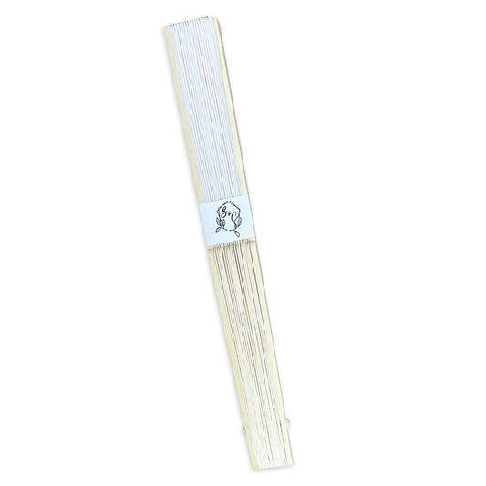 Abanico para Boda Personalizado Mod. 51 Hectagonal Medio 💍