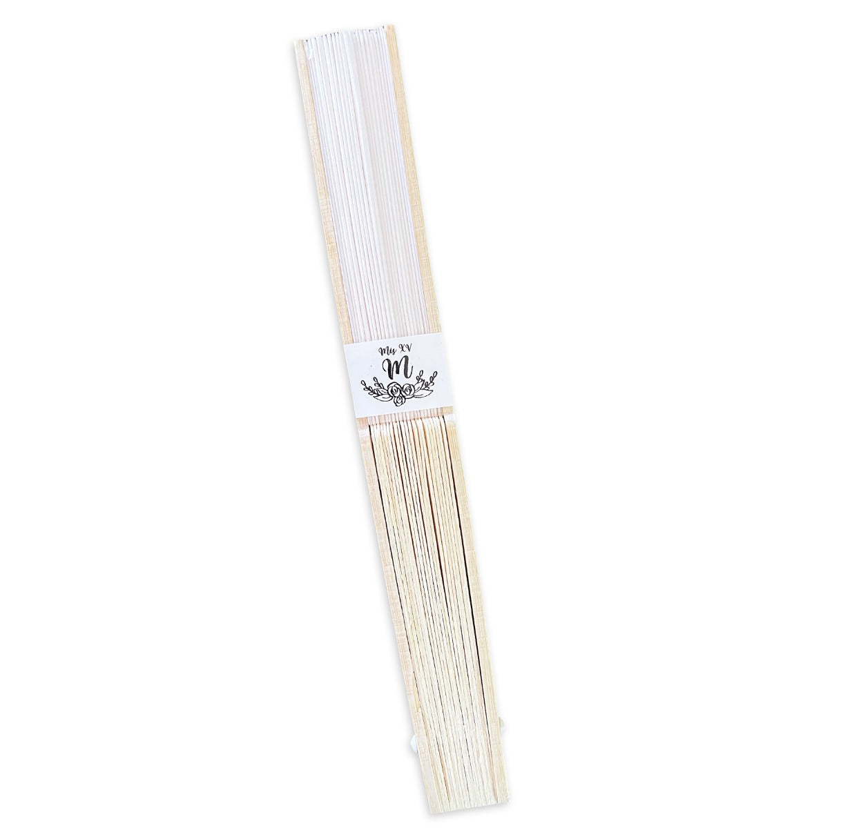 Abanico para XV años Personalizado - Mod. 529 Clásico XV
