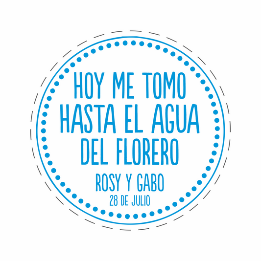 Cilindro para Boda y XV Años - Mod. 79 Florero 💍 | Festiboda