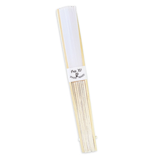 Abanico para XV años Personalizado - Mod. 542 Espiga de Quince