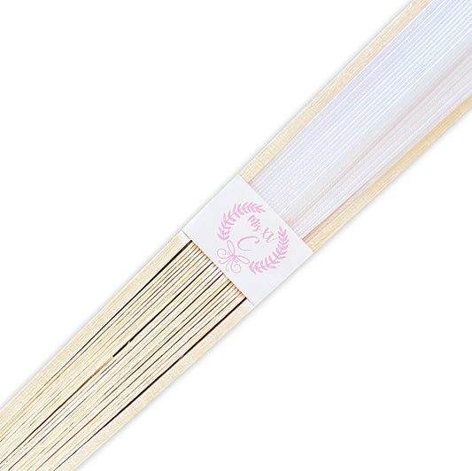 Abanico para XV años Personalizado - Mod. 551 Monito | Festiboda