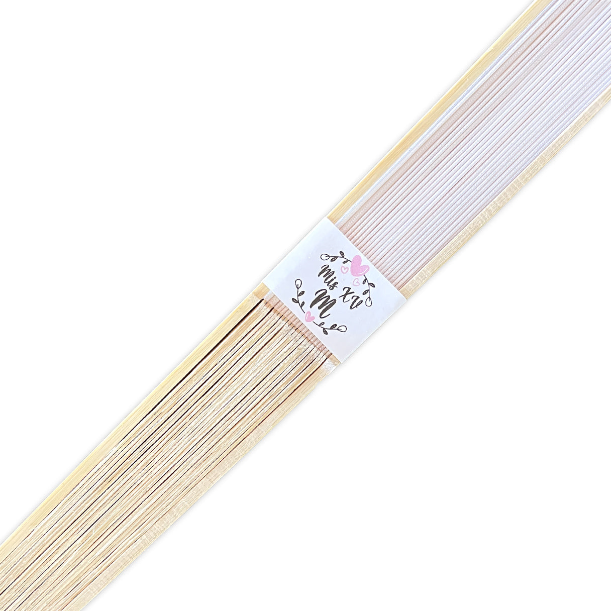 Abanico para XV años Personalizado - Mod. 570 Pasteles | Festibod