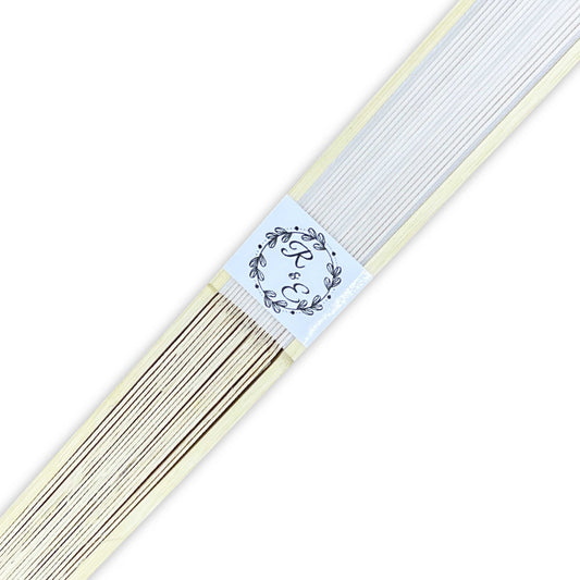 Abanico para Boda Personalizado -  Mod. 61 Hojitas 💍 | Festiboda