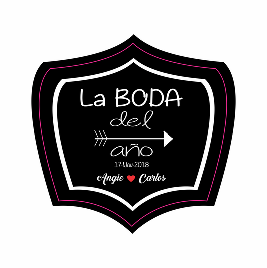 Cilindro para boda - Mod. 61 Flecha 💍 | Festiboda