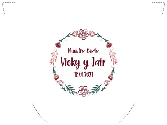 Pantufla Full Color Mod 189 Tinto | Festiboda