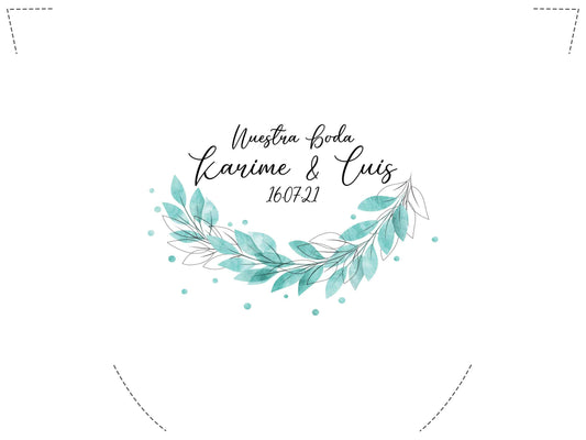 Pantufla Full Color Mod 192 Medio marco | Festiboda