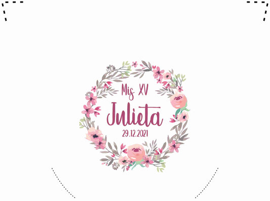 Pantufla Full Color Mod 172 Rosas Mas Rosas | Festiboda