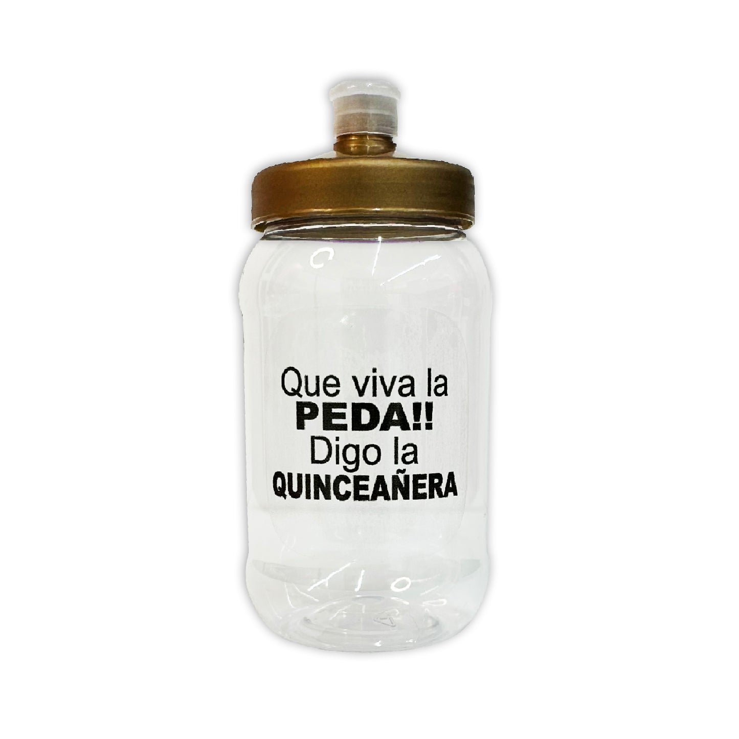 Cilindro Mod. 9 VIVA LA PEDA QUINCEAÑERA --Frase Genérica--