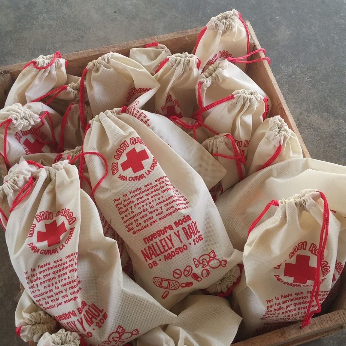 Costalito para Kit Anticruda para XV Años mod. 9 No culpes a la n