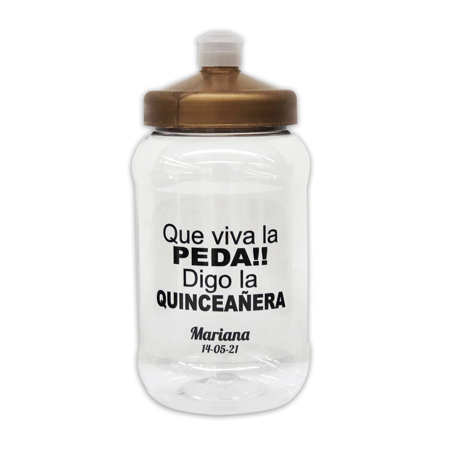Cilindro para XV años -  Mod. 9 Viva la Peda XV 🧴 | Festiboda