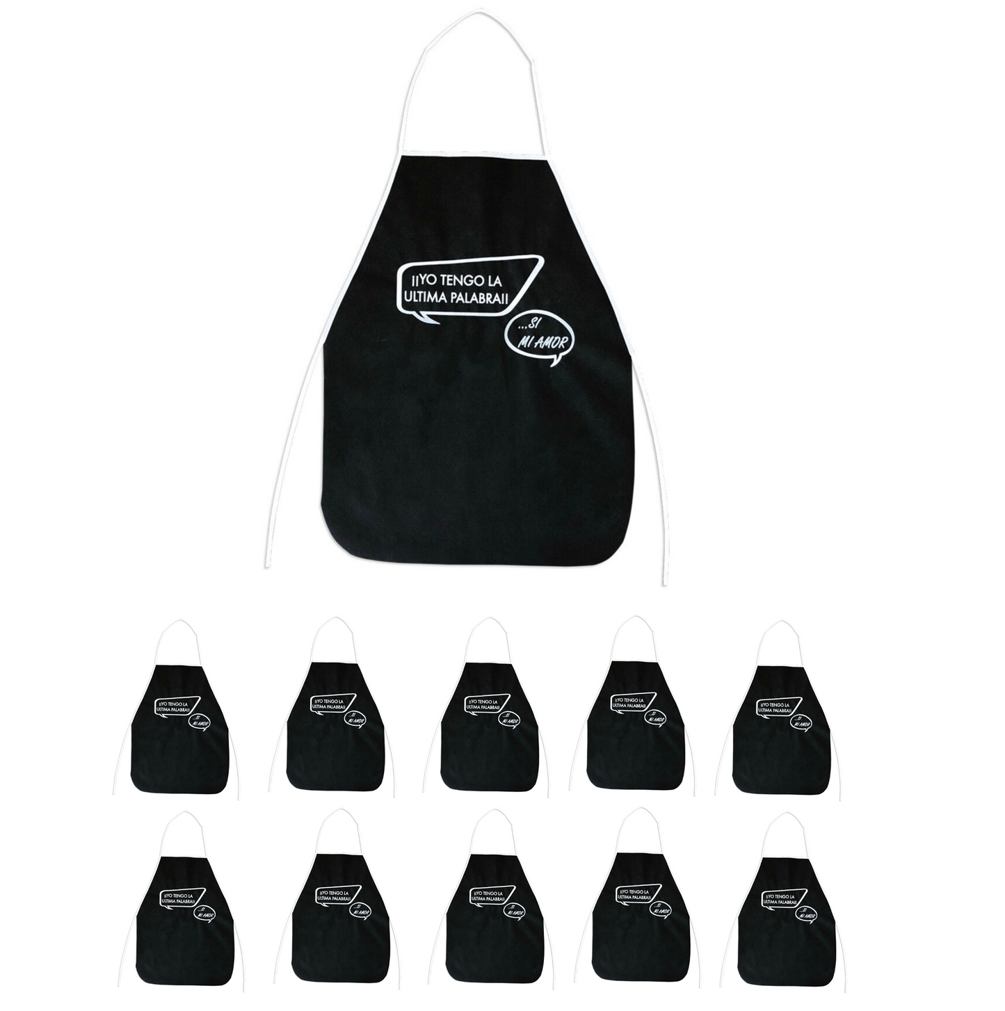 Mandiles para Boda SI MI AMOR Paquete 10 pzas -- 🔥 ENVIO INMEDIAT