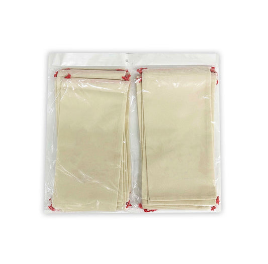 Kit Anticruda Beige Liso  | Festiboda Paquete 20 pzas  –Empacado en Bolsa-