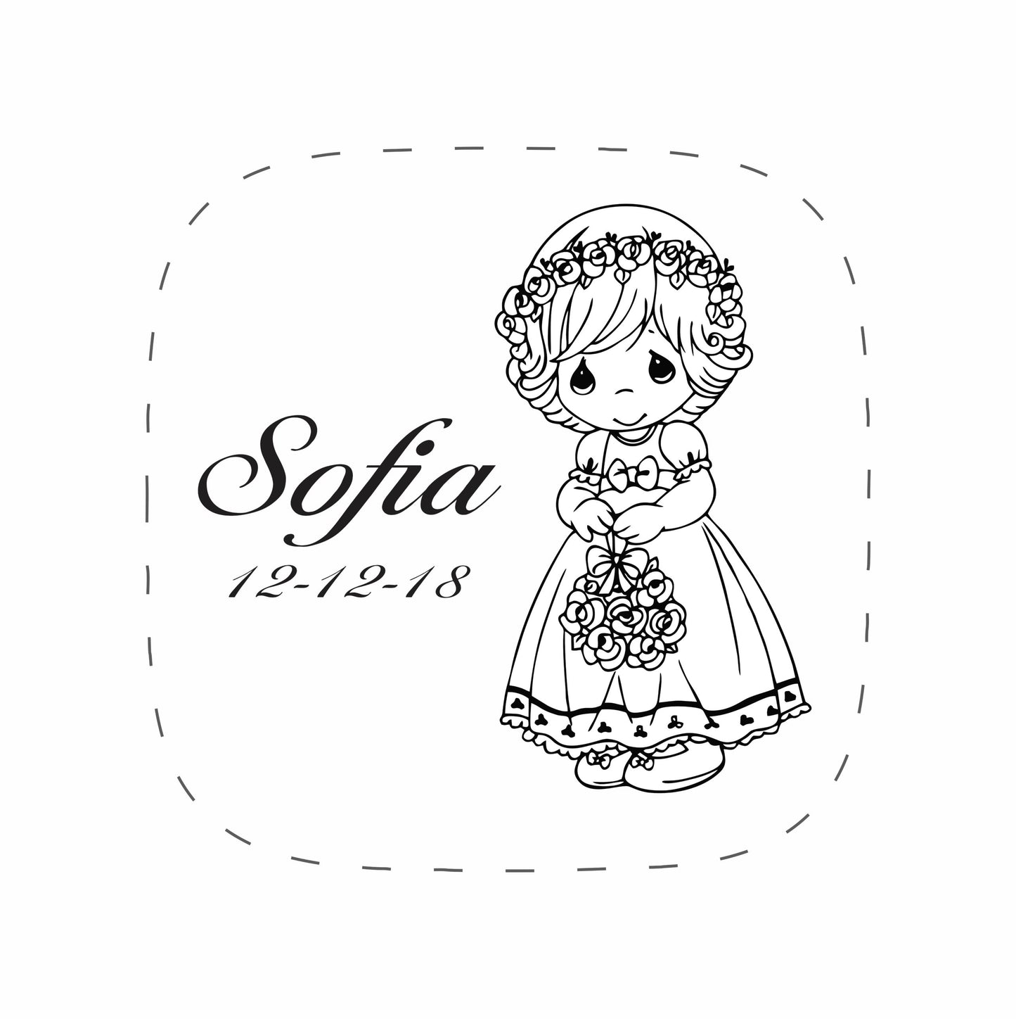 Cilindro para XV años - Mod. 6 Monita 🧴 | Festiboda