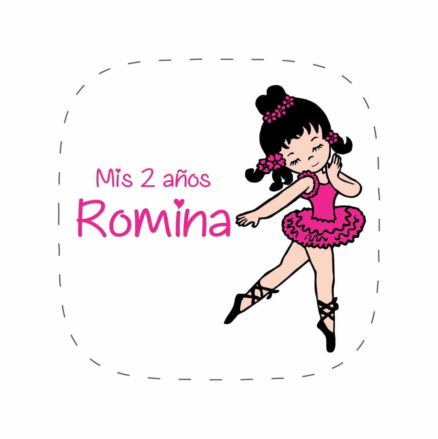 Cilindro para XV años - Mod. 7 Bailarina 🧴 | Festiboda