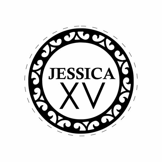 Cilindro para XV años - Mod. 25 Guía Corazón 🧴 | Festiboda