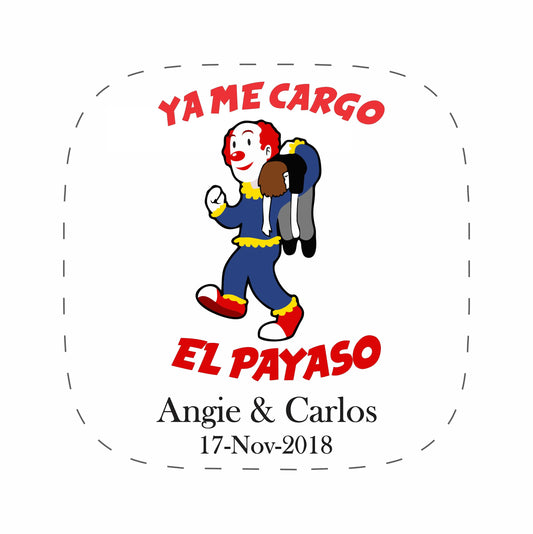 Cilindro para boda - Mod. 46 Payaso 💍 | Festiboda