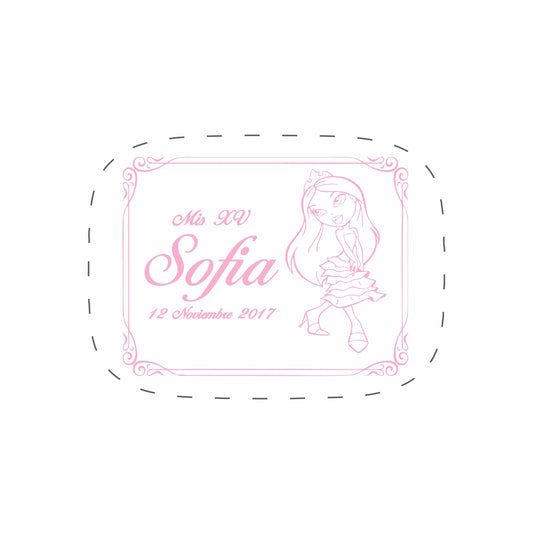 Cilindro para XV años -  Mod. 3 Bratz 🧴 | Festiboda