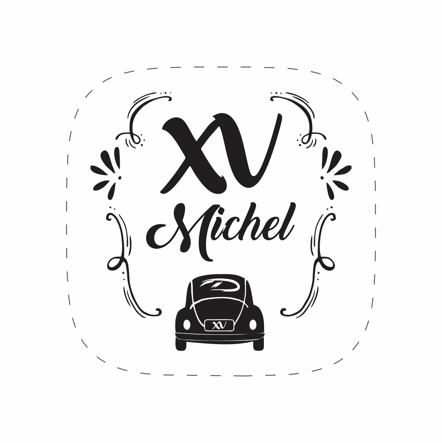 Cilindro para XV años - Mod. 4 Carro 🧴 | Festiboda