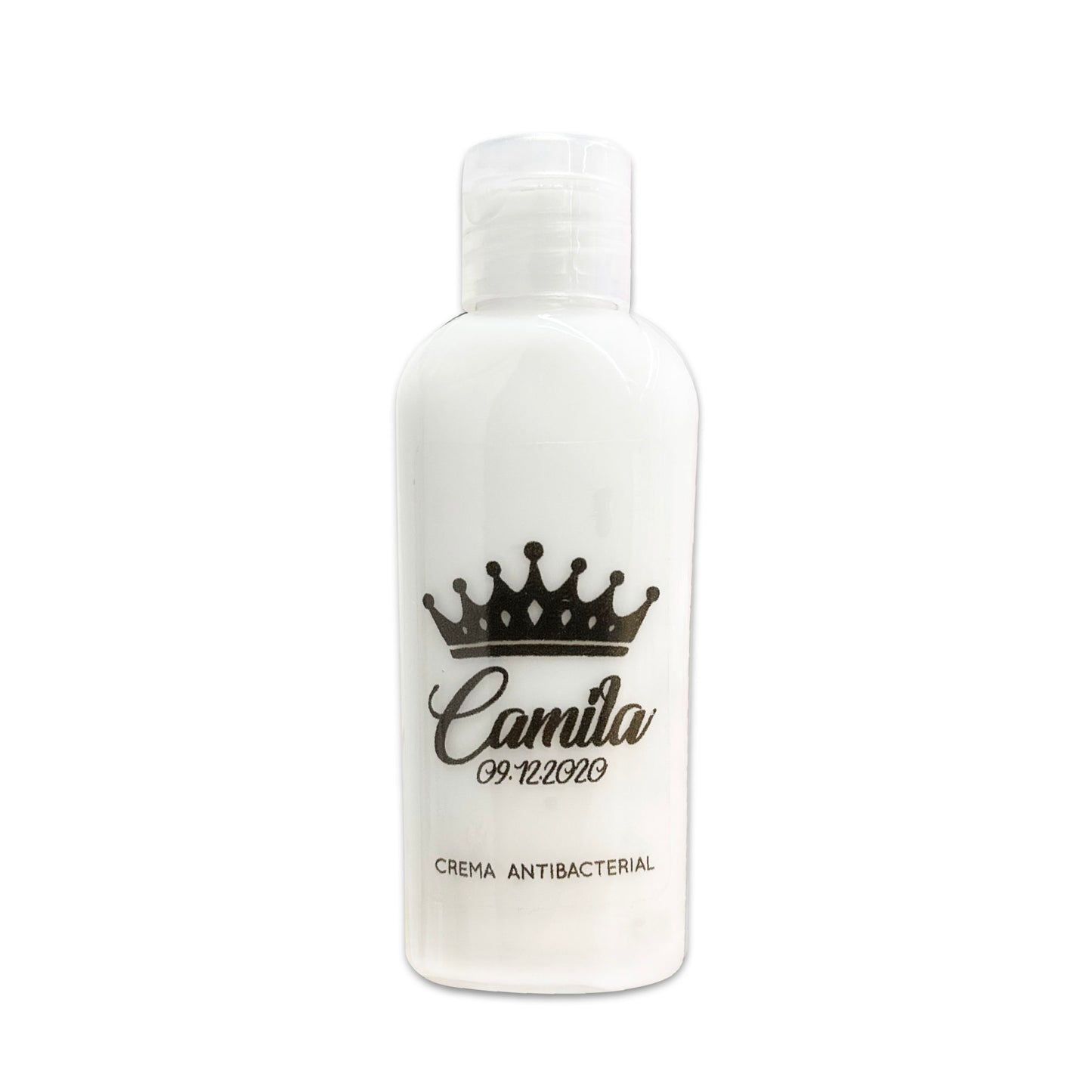 Gel Antibacterial ó Crema para XV Años Personalizado Mod. 41 Mis
