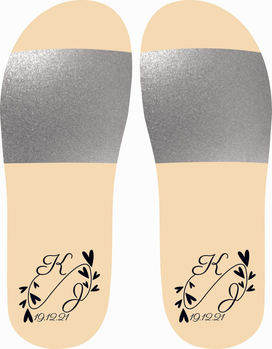 Chancleta para boda - Mod.13 Lazo Corazón 💍 | Festiboda