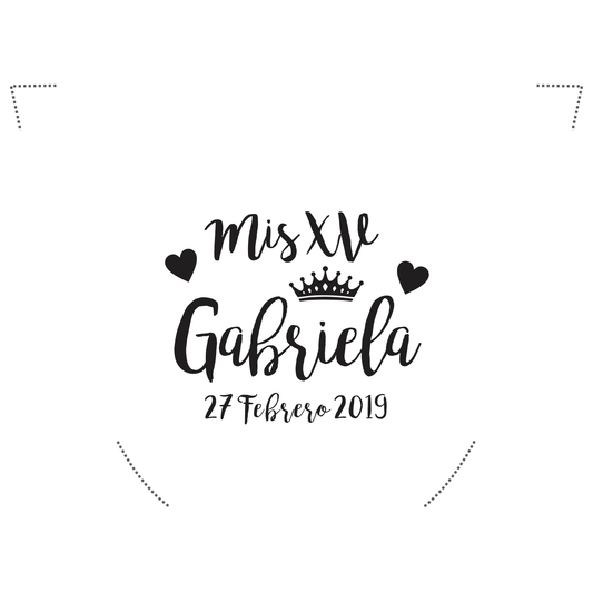 Pantufla Mod 132 Mis XV | Festiboda