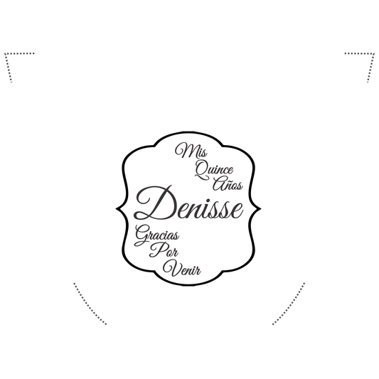 Pantufla Mod 136 Gracias XV | Festiboda