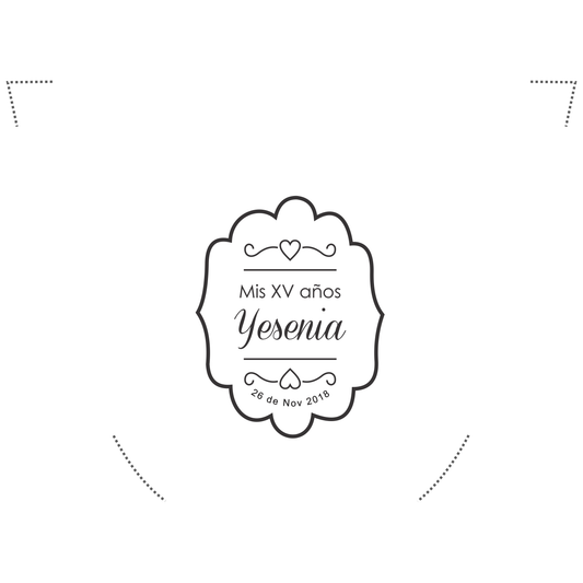 Pantufla Mod 140 Mi Fiesta XV 🎉 | Festiboda