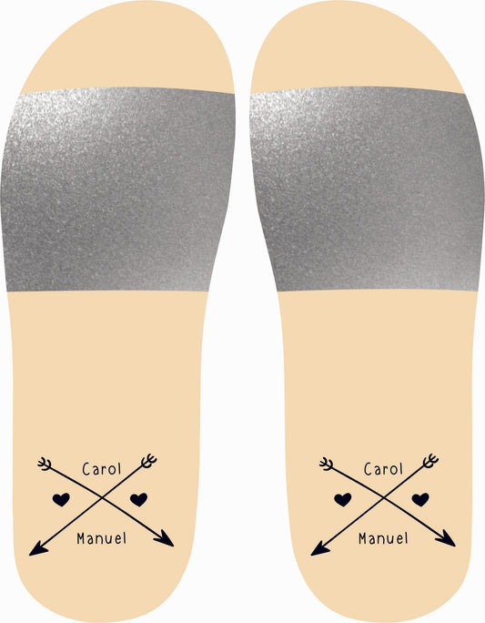 Chancleta para boda - Mod.17 Flecha Cruzada 💍 | Festiboda