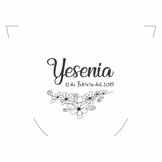 Pantufla Mod 170 Las Flores | Festiboda