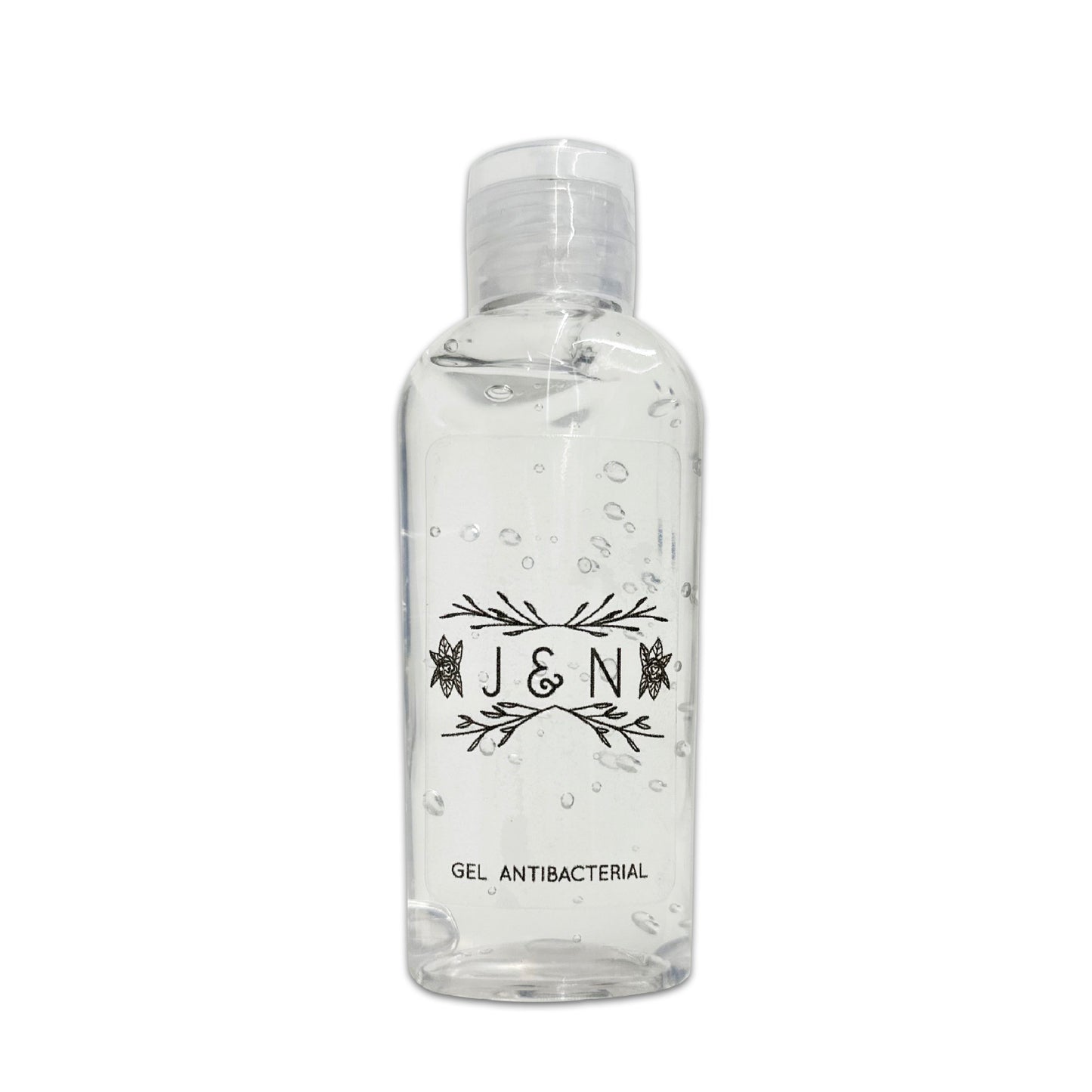 Gel Antibacterial ó Crema para Boda Personalizado Mod. 28 Ramitas