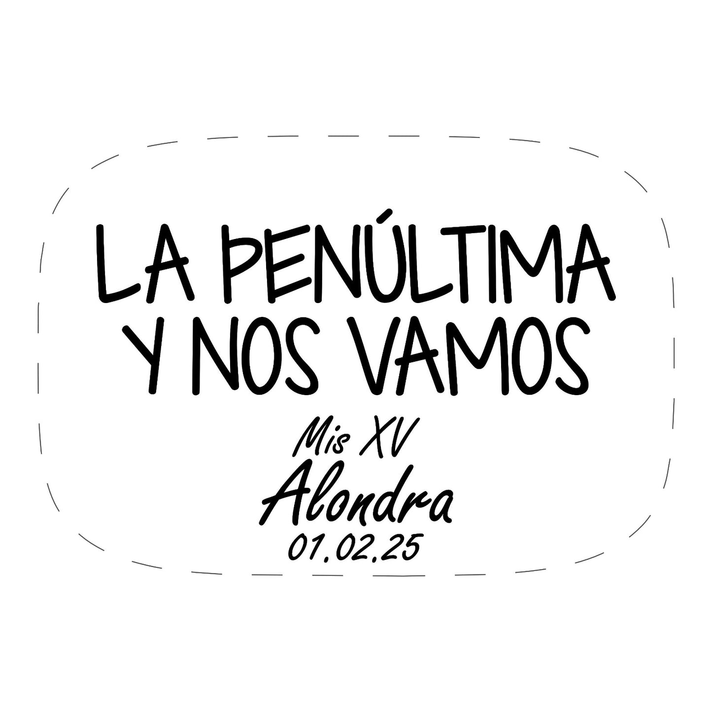 Cilindro para boda y XV años - Mod. 98 Penultima 💍 | Festiboda