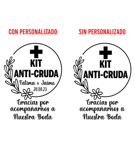 Costalito para Kit Anticruda para Boda mod. 5 Kit Media flor 💍