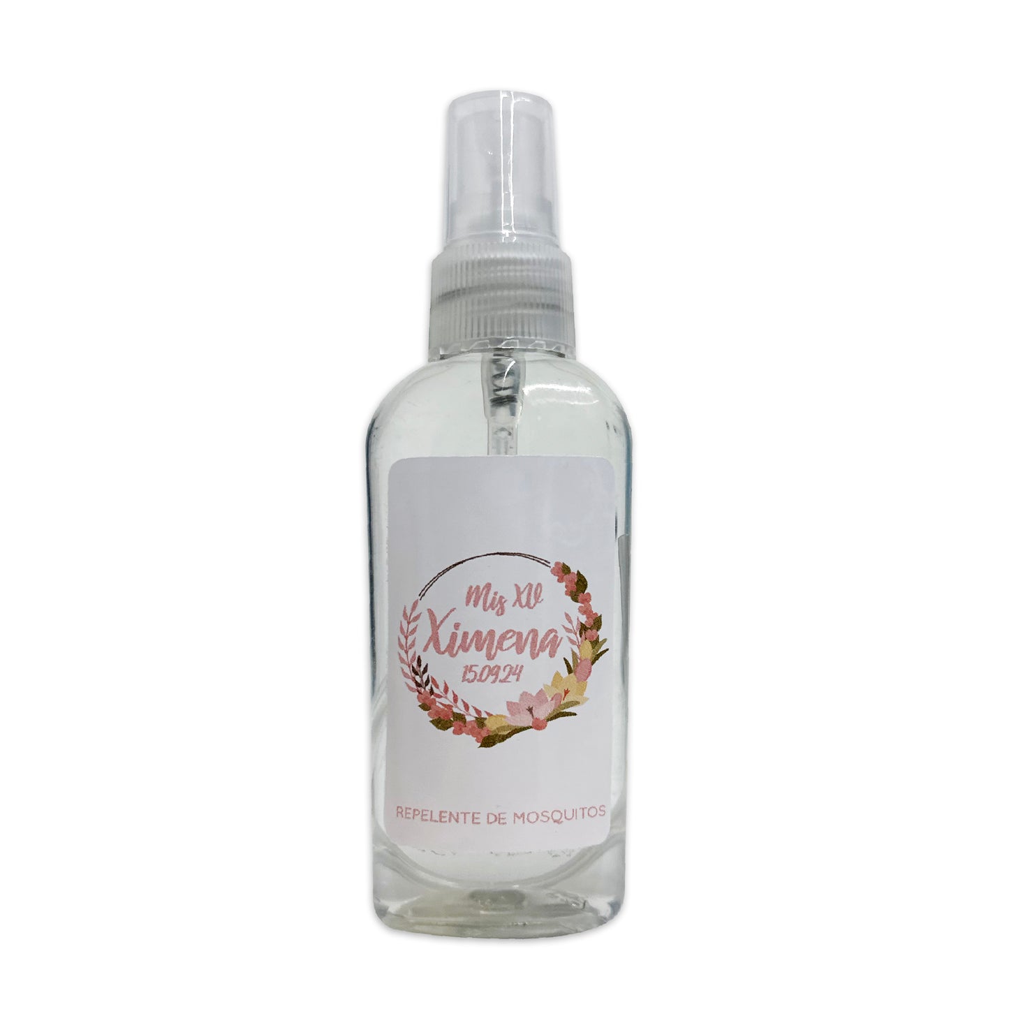 Repelente para XV Años Personalizado – Mod. #16 Medias flores 🦟