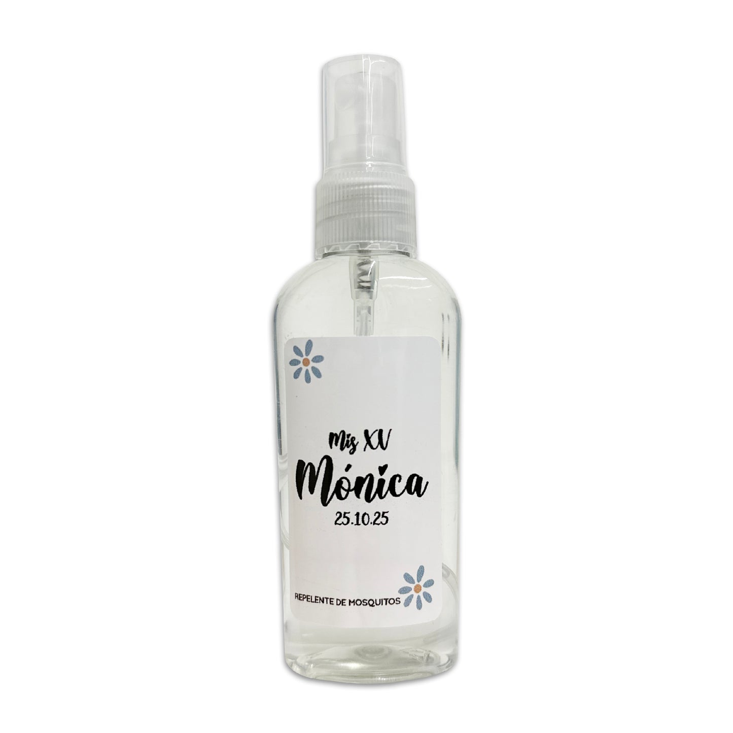 Repelente para XV Años Personalizado – Mod. #35 Dos flores xv 🦟