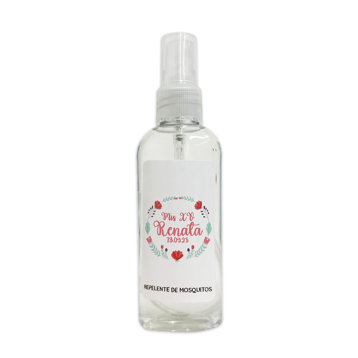 Repelente para XV Años Personalizado – Mod. #4 Colorido 🦟