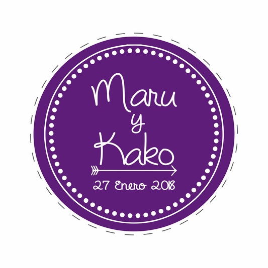 Cilindro para boda - Mod. 86 Bolitas 💍 | Festiboda