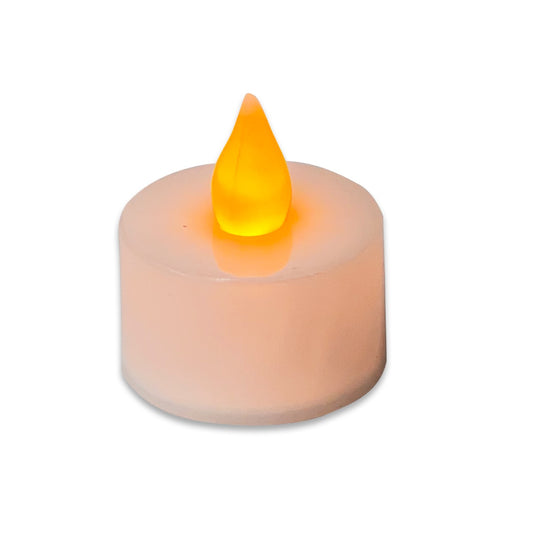 VELA LED BLANCA LUZ CALIDA Paquete 24 pzas | Festiboda